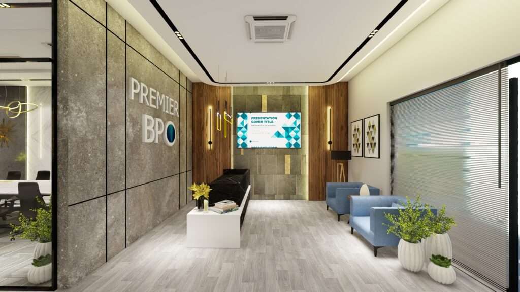 Project by HA Designs - Premier BPO Office Design & Build in Lahore
