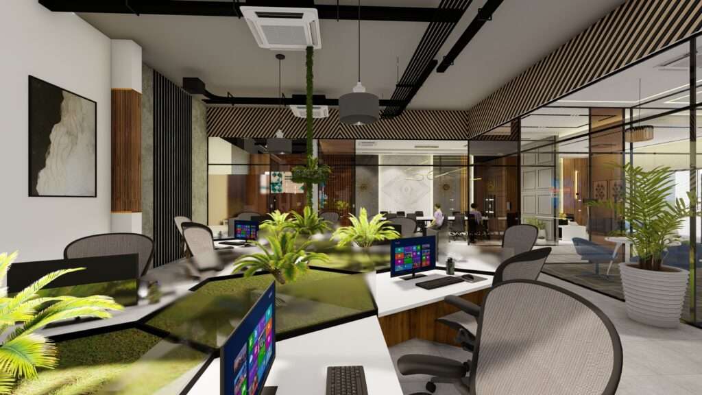 Project by HA Designs - Premier BPO Office Design & Build in Lahore