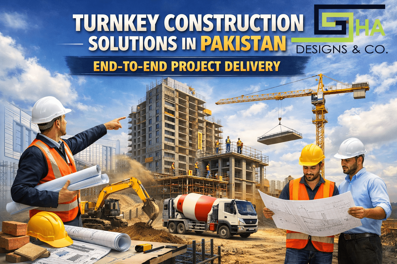 Turnkey Construction Solutions in Pakistan: End-to-End Project Delivery